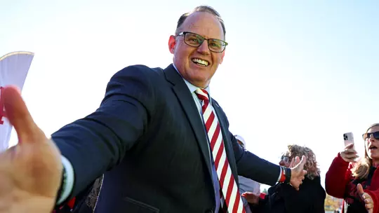 BLOOMINGTON, IN - November 18, 2023 - Indiana Hoosiers Head Coach Tom Allen during the game between the Michigan State Spartans and the Indiana Hoosiers at Memorial Stadium in Bloomington, IN. Photo By Gretta Cohoon/Indiana Athletics