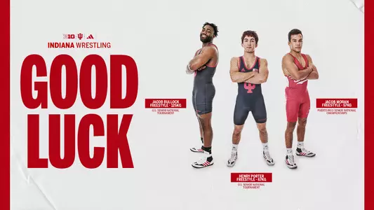 2023 Wrestling Senior Championships Graphic