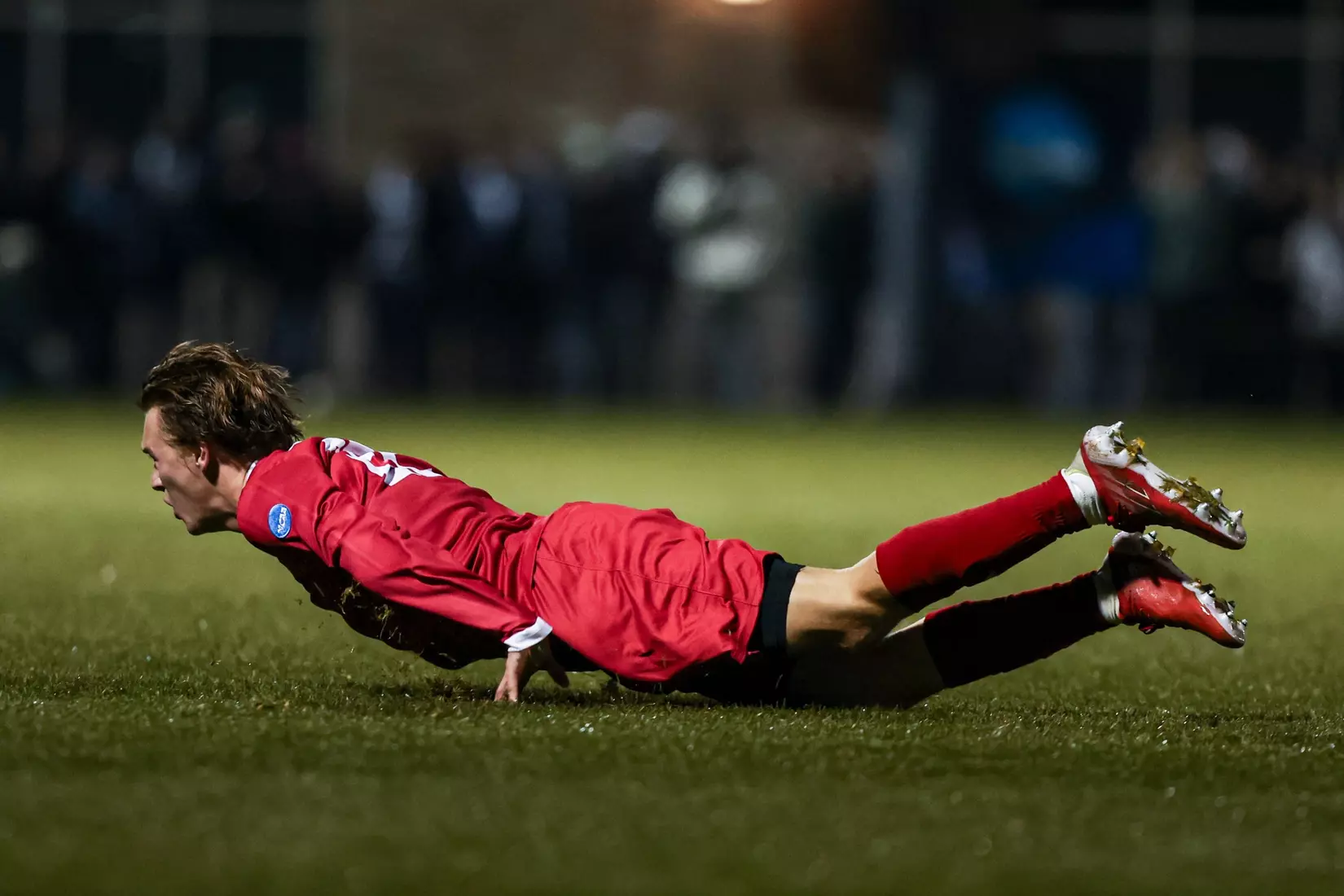 Patrick McDonald #22 of the Indiana Hoosiers during the NCAA Elite Eight vs. the Notre Dame Fighting Irish.