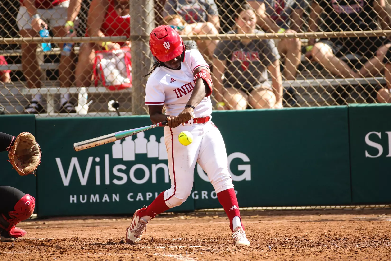 CLEARWATER, FL - February 16, 2023 - infield\pitcher Brianna Copeland #16 of the Indiana Hoosiers during the game between the Louisiana Ragin' Cajuns and the Indiana Hoosiers at Eddie C. Moore Complex in Clearwater, FL. Photo By Trent Barnhart/Indiana Athletics