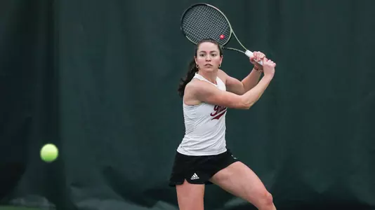 BLOOMINGTON, IN - March 5, 2023 - Lauren Lemonds during the meet between the Northwestern Wildcats and the Indiana Hoosiers at IU Tennis Center in Bloomington, IN. Photo By Gretta Cohoon/Indiana Athletics