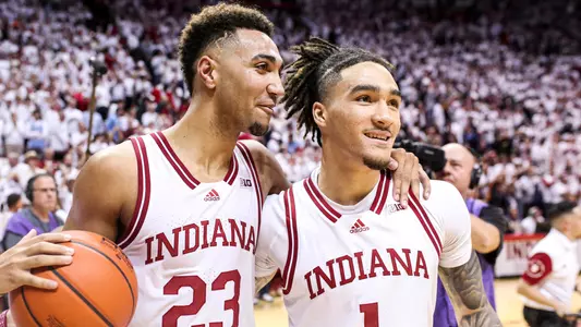 Trayce Jackson-Davis and Jalen Hood-Schifino v UNC