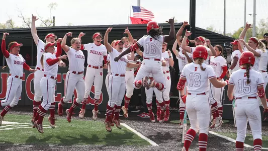 Brianna Copeland Home Run Celebration