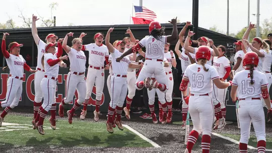 Brianna Copeland Home Run Celebration