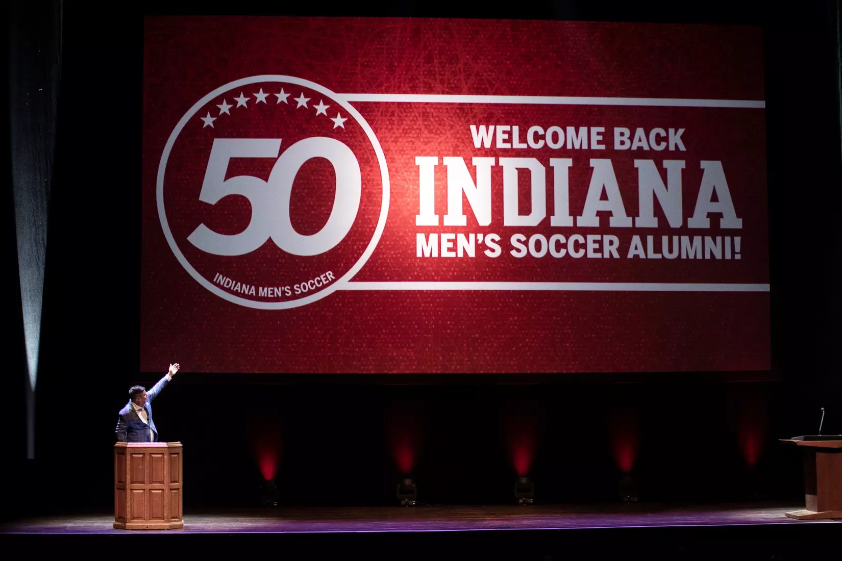 BLOOMINGTON, IN - May 19, 2023 - The 50th Anniversary Banquet at the IU Auditorium in Bloomington, IN. Photo By Chris Conaway/Indiana Athletics