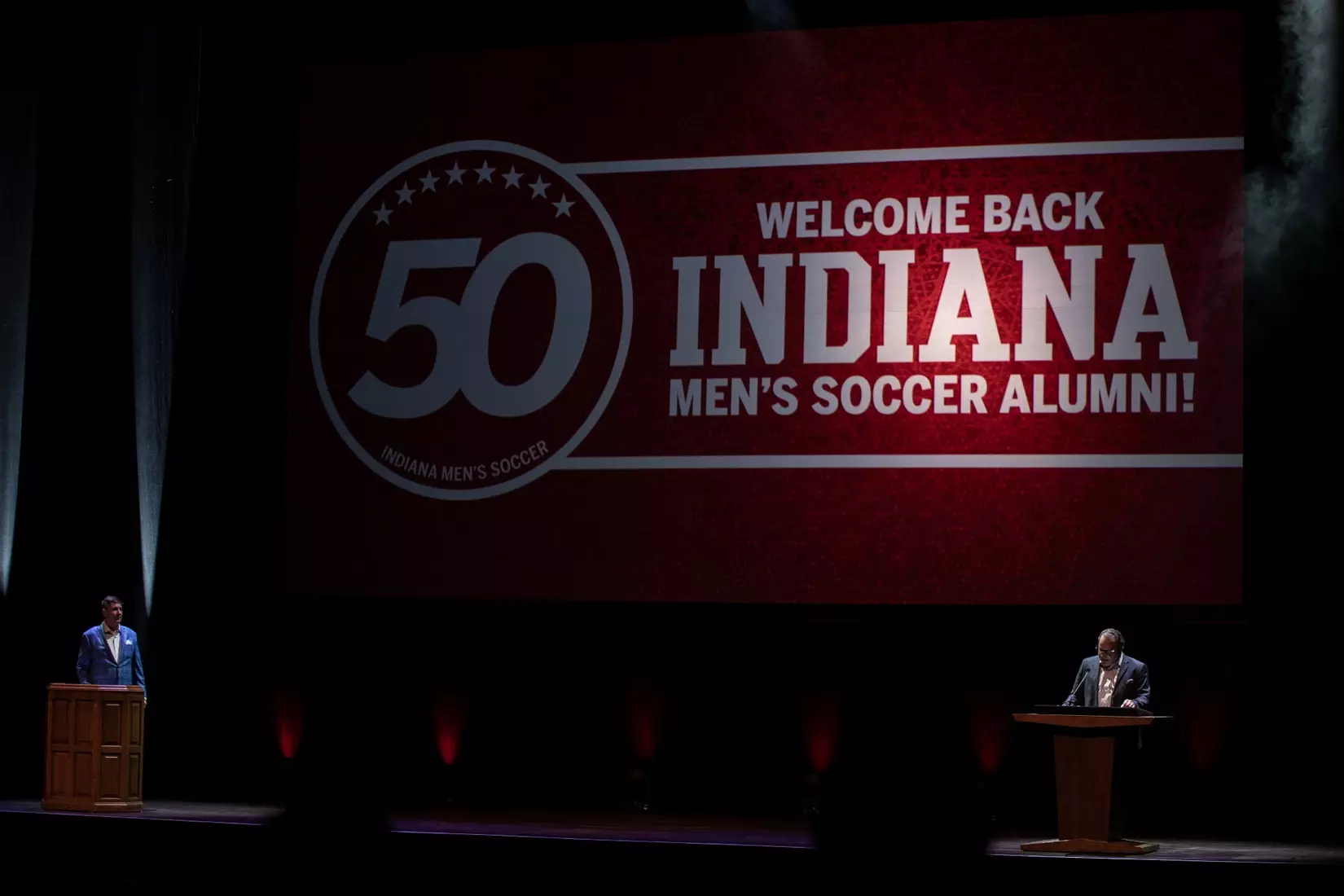 BLOOMINGTON, IN - May 19, 2023 - The 50th Anniversary Banquet at the IU Auditorium in Bloomington, IN. Photo By Chris Conaway/Indiana Athletics