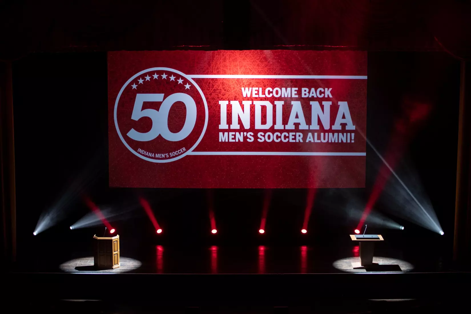 BLOOMINGTON, IN - May 19, 2023 - The 50th Anniversary Banquet at the IU Auditorium in Bloomington, IN. Photo By Chris Conaway/Indiana Athletics
