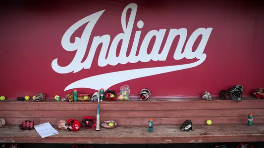 BLOOMINGTON, IN - March 05, 2023 - \sb during the game between the Purdue Fort Wayne Mastadons and the Indiana Hoosiers at Andy Mohr Field in Bloomington, IN. Photo By Dalton Wainscott/Indiana Athletics