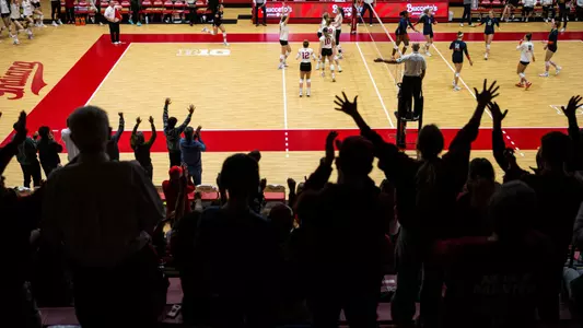 Indiana Volleyball Crowd