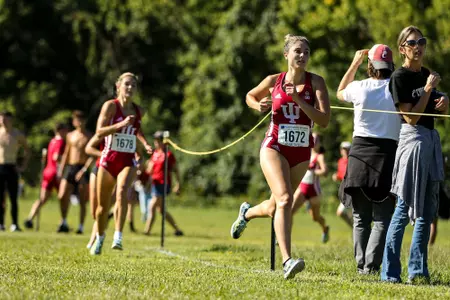 OXFORD, OH - September 01, 2023 - Phoebe Bates during the Redhawk Rumble at Miami University Cross Country Course in Oxford, Ohio. Photo By Maddi Sponsel/Indiana Athletics