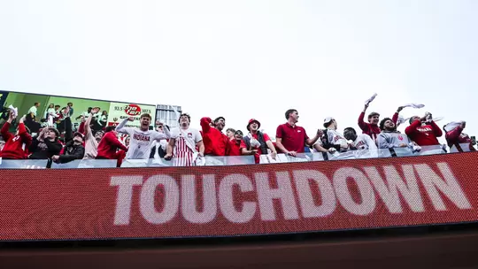 BLOOMINGTON, IN - November 9, 2024 - fans during the game between the Michigan Wolverines and the Indiana Hoosiers at Memorial Stadium in Bloomington, IN. Photo By Luke Miller/Indiana Athletics