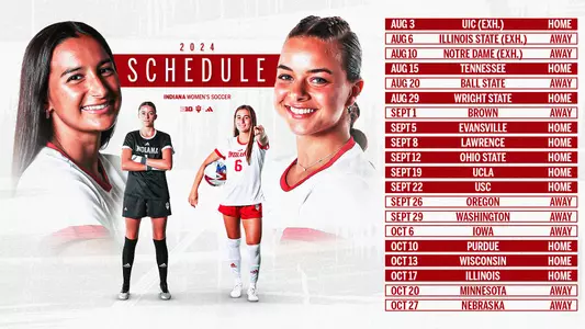 2024 Women's Soccer Schedule