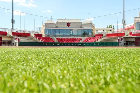 BLOOMINGTON, IN - MAY 06, 2020 - Andy Mohr Field in Bloomington, IN. Photo By Missy Minear/Indiana Athletics