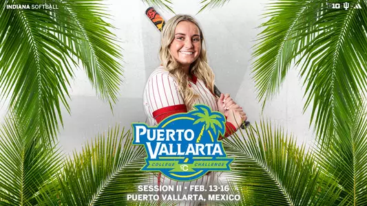 Indiana Softball | Puerto Vallarta Challenge Graphic