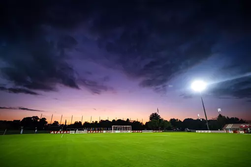 BLOOMINGTON, IN - September 25, 2025 - \wsoc during the game between the Washington Huskies and the Indiana Hoosiers at Bill Armstrong Stadium in Bloomington, IN. Photo By \KEP#2\