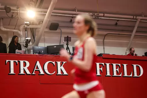 BLOOMINGTON, IN - December 12, 2025 - during the Early Bird meet at Harry Gladstein Fieldhouse in Bloomington, IN. Photo By Spencer Meyer/Indiana Athletics