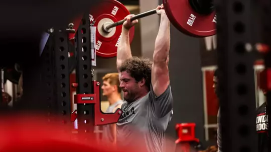 BLOOMINGTON, IN - June 26, 2025 - long snapper Mark Langston #47 of the Indiana Hoosiers during practice at Memorial Stadium in Bloomington, IN. Photo By Dani Meersman/Indiana Athletics