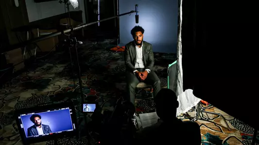 Elijah Sarratt | Media | Big Ten Media Days