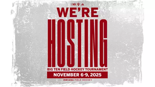 Big Ten Field Hockey Tournament Host Graphic