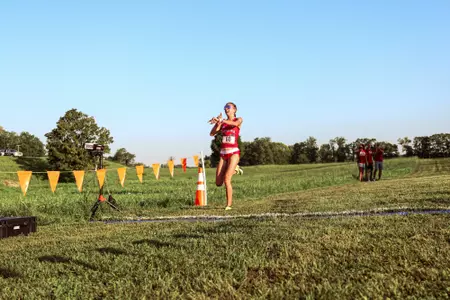 BLOOMINGTON, IN - September 04, 2026 - Katy Zang during the Sam Bell Invitational at IU Championship Cross County Course in Bloomington, IN. Photo By Lili Perez