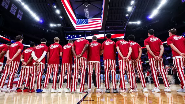 MBB National Anthem vs. UNC