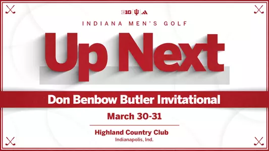 Men's Golf - Don Benbow Up Next
