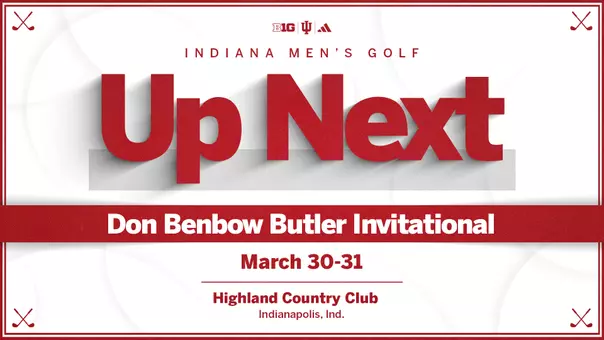 Men's Golf - Don Benbow Up Next