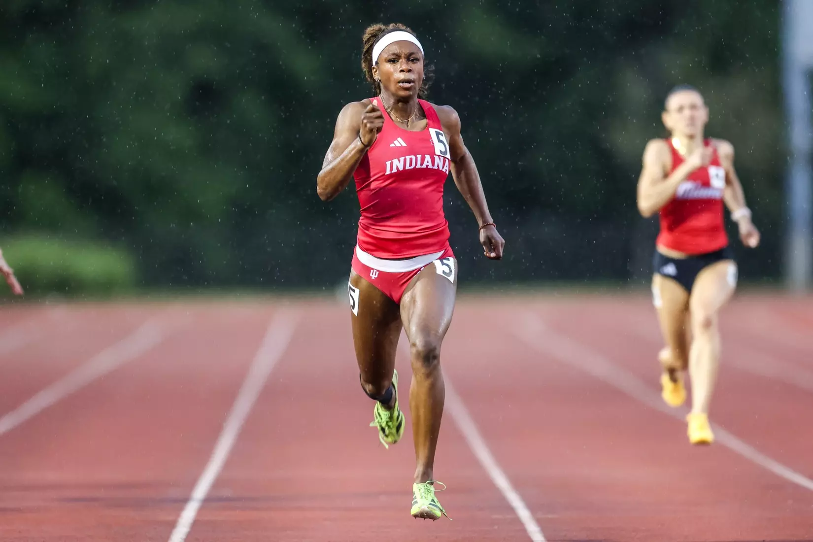 BLOOMINGTON, IN - May 08, 2026 - Ava Olomajeye during the Billy Hayes Invitational at Robert C. Haugh Complex in Bloomington, IN. Photo By Peter Davis/Indiana Athletics