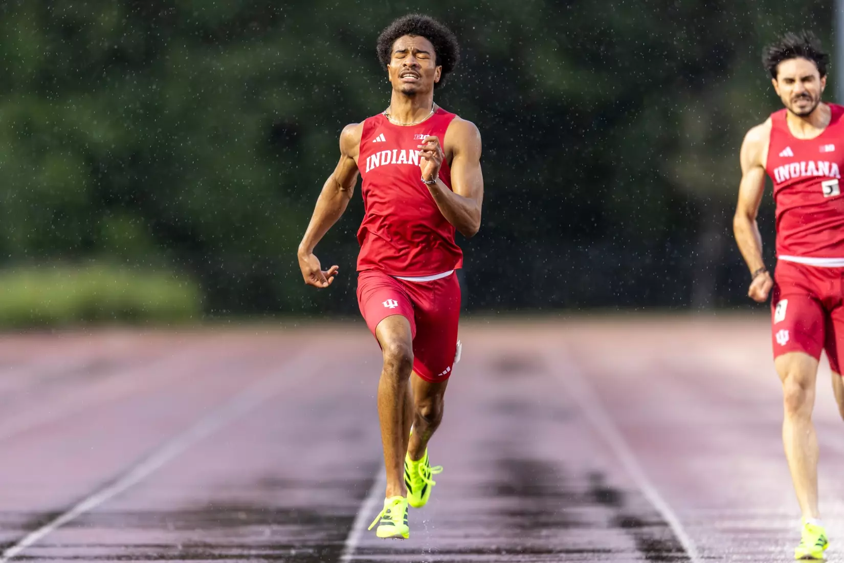 BLOOMINGTON, IN - May 08, 2026 - Kalen Sargent during the Billy Hayes Invitational at Robert C. Haugh Complex in Bloomington, IN. Photo By Peter Davis/Indiana Athletics