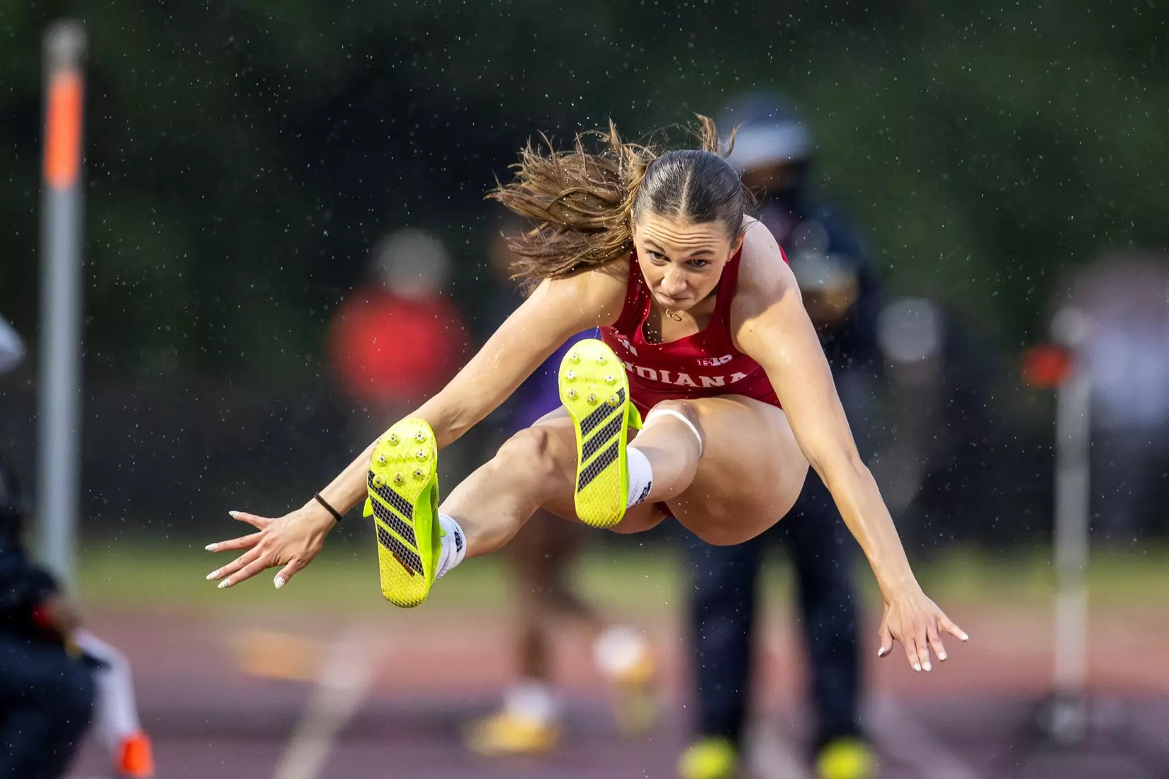 BLOOMINGTON, IN - May 08, 2026 - Kelly Moran during the Billy Hayes Invitational at Robert C. Haugh Complex in Bloomington, IN. Photo By Peter Davis/Indiana Athletics