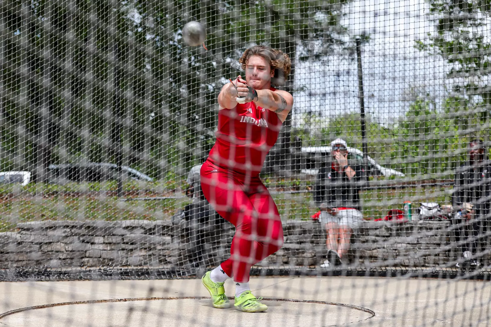 BLOOMINGTON, IN - May 08, 2026 - Seth Brosseau during the Billy Hayes Invitational at Robert C. Haugh Complex in Bloomington, IN. Photo By Peter Davis/Indiana Athletics
