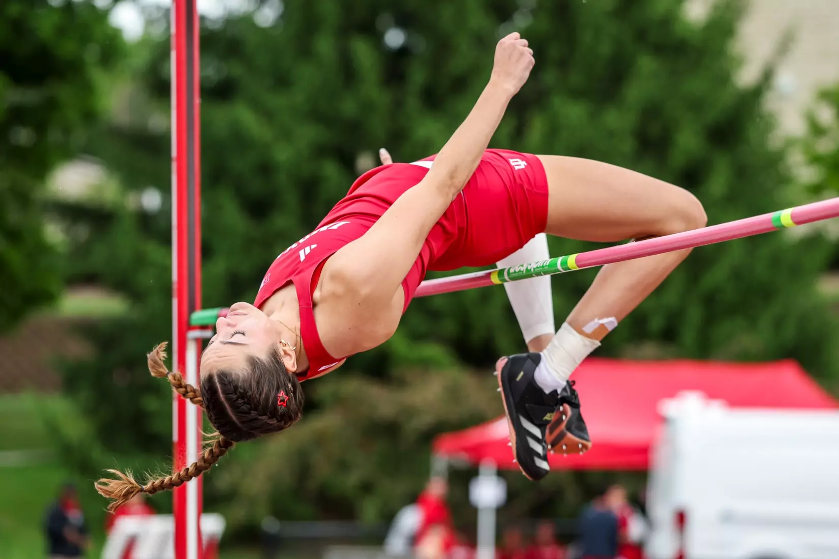 BLOOMINGTON, IN - May 08, 2026 - Josie Page during the Billy Hayes Invitational at Robert C. Haugh Complex in Bloomington, IN. Photo By Peter Davis/Indiana Athletics
