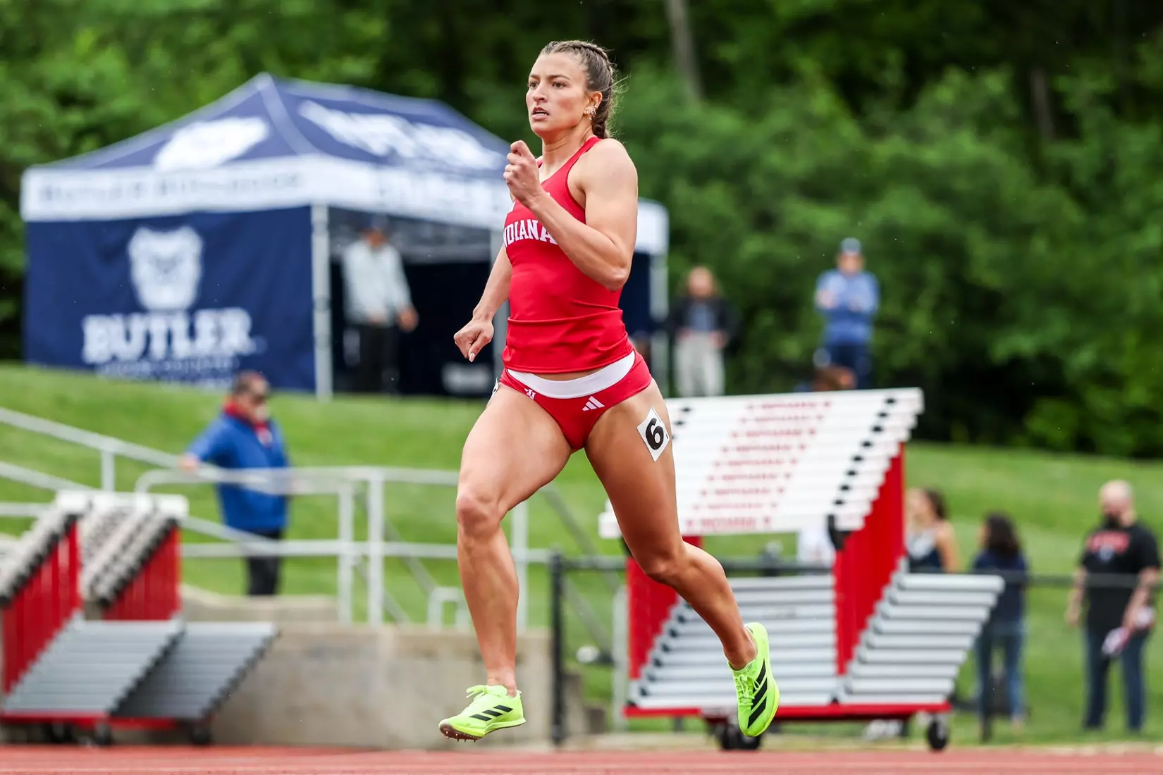 BLOOMINGTON, IN - May 08, 2026 - Kylee Poulton during the Billy Hayes Invitational at Robert C. Haugh Complex in Bloomington, IN. Photo By Peter Davis/Indiana Athletics