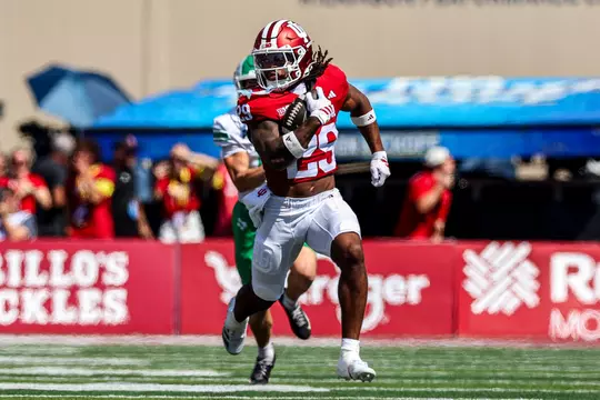 BLOOMINGTON, IN - September 05, 2026 - running back Lee Beebe Jr. #29 of the Indiana Hoosiers during the game between the North Texas Mean Green and the Indiana Hoosiers at Merchants Bank Field at Memorial Stadium in Bloomington, IN. Photo By Peter Davis/Indiana Athletics