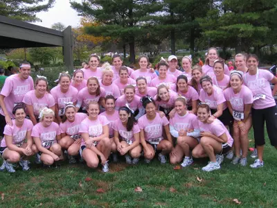 2009 JMU Swimming & Diving Breast Cancer Run/Walk