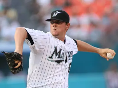 Dan Meyer Florida Marlins 2009