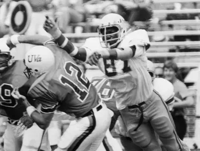 Charles Haley vs. UVa - 1982