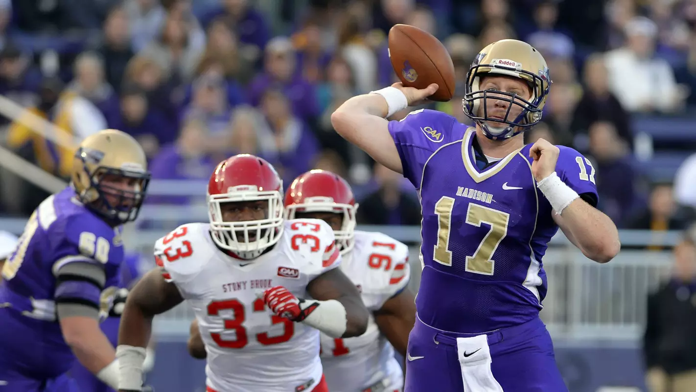 2013 JMU Football - Stony Brook - Michael Birdsong