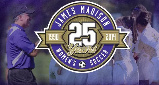Women's Soccer 25th Anniversary Graphic