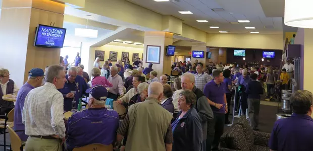 Inside Bridgeforth Club Level