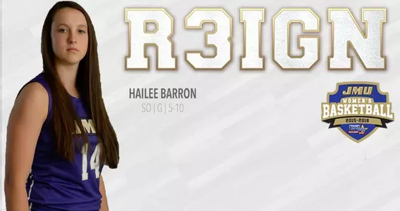 Hailee Barron Preview vs. Towson 012216