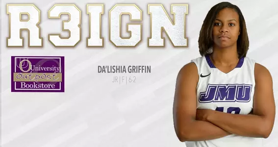 Da'Lishia Griffin Preview Graphic vs. Charleston 012416