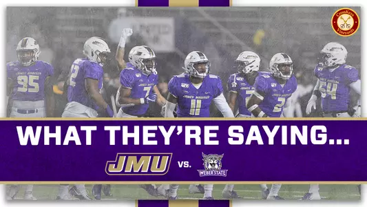 What They're Saying - Weber State