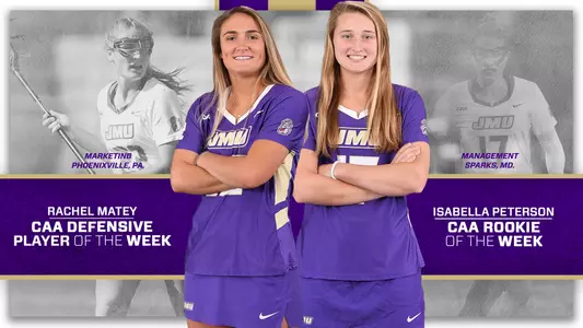 Matey-Peterson CAA Weekly Honors - Feb. 18