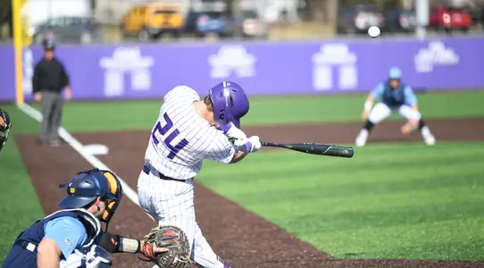 Semones hitting home run against Quinnipiac