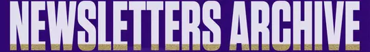 Newsletters Archive