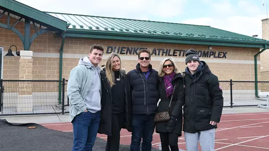Duenkel Family Visit Sentara Park Naming Gift
