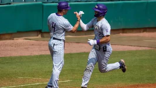 Schiavone rounding third