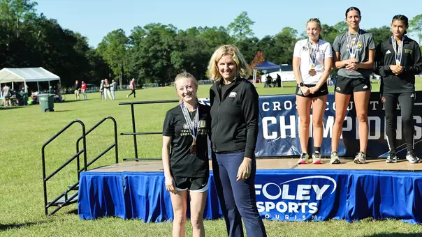 Sidney Walters Podium at SBC XC Championship 103125