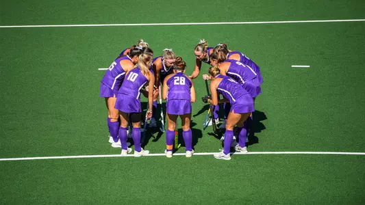 JMU FH Penalty Corner Huddle vs Duke 100525